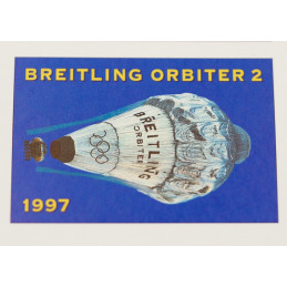 Breitling Orbiter 2 planche de timbres  1997