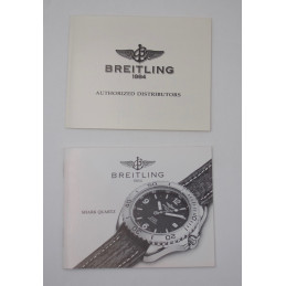 Breitling manuel pour Shark quartz circa 1990