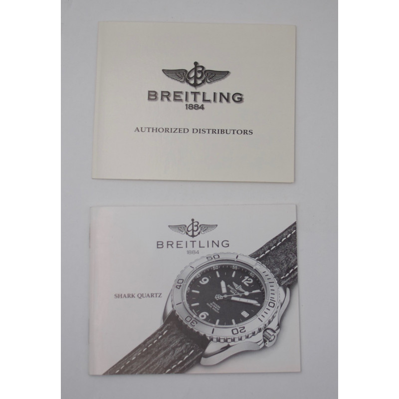 Breitling manuel pour Shark quartz circa 1990