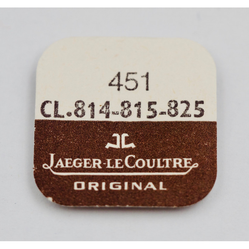 Jaeger Lecoultre cal 825 pièce 451 renvoi roue de minute