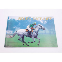 Rolex Datejust booklet 1999