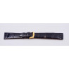 Cortebert bracelet vintage cuir 22mm