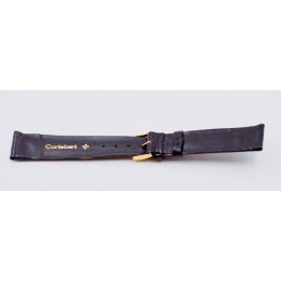 Cortebert vintage leather strap 22 mm