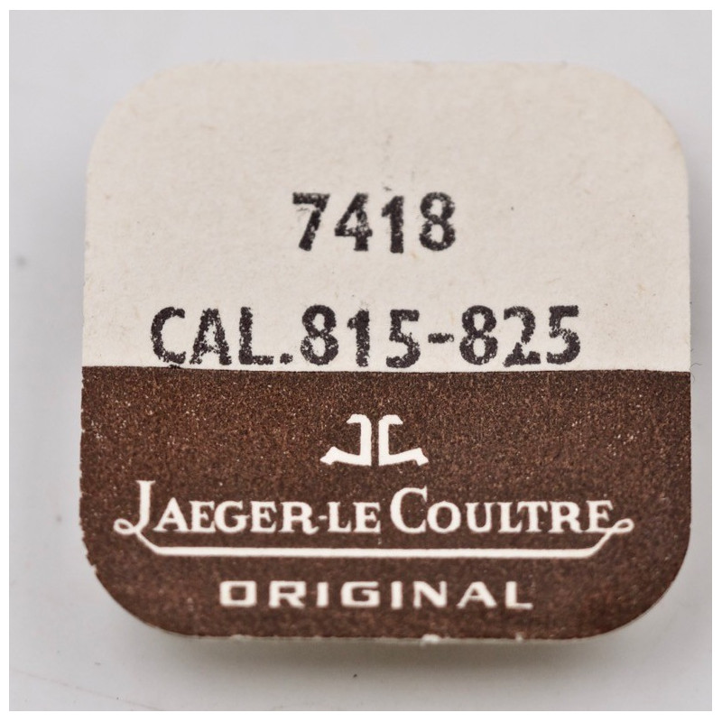 Jaeger Lecoultre cal 815/825 pièce 7418