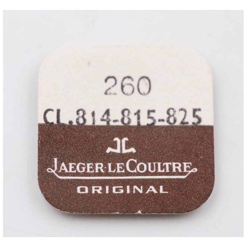 Jaeger Lecoultre cal 814/815/825 pièce 260