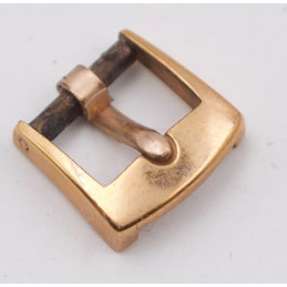 Vintage 15 mm pink gold plated buckle