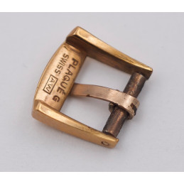 Vintage 15 mm pink gold plated buckle