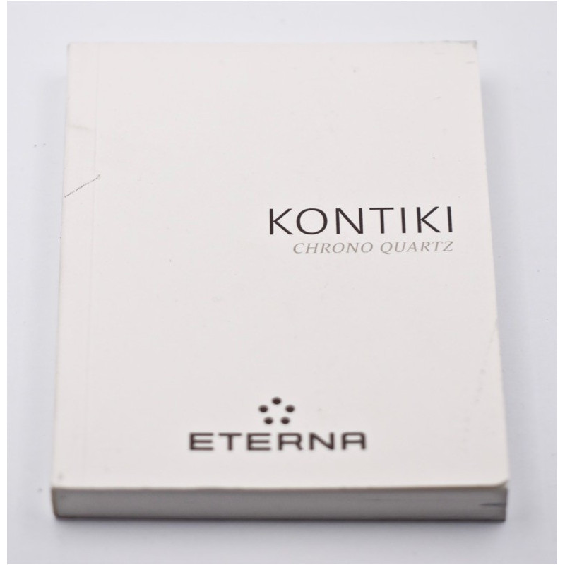 Instruction manual ETERNA Kon-Tiki Chrono Quartz