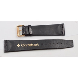 Cortebert crocodile strap 21mm vintage