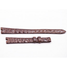 Bracelet OMEGA croco marron 11/9mm