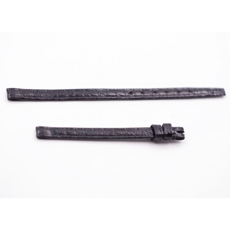 OMEGA croco strap black 6,5mm