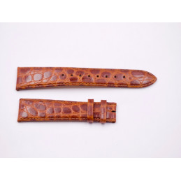 Bracelet cuir "simili croco" Seiko 20mm