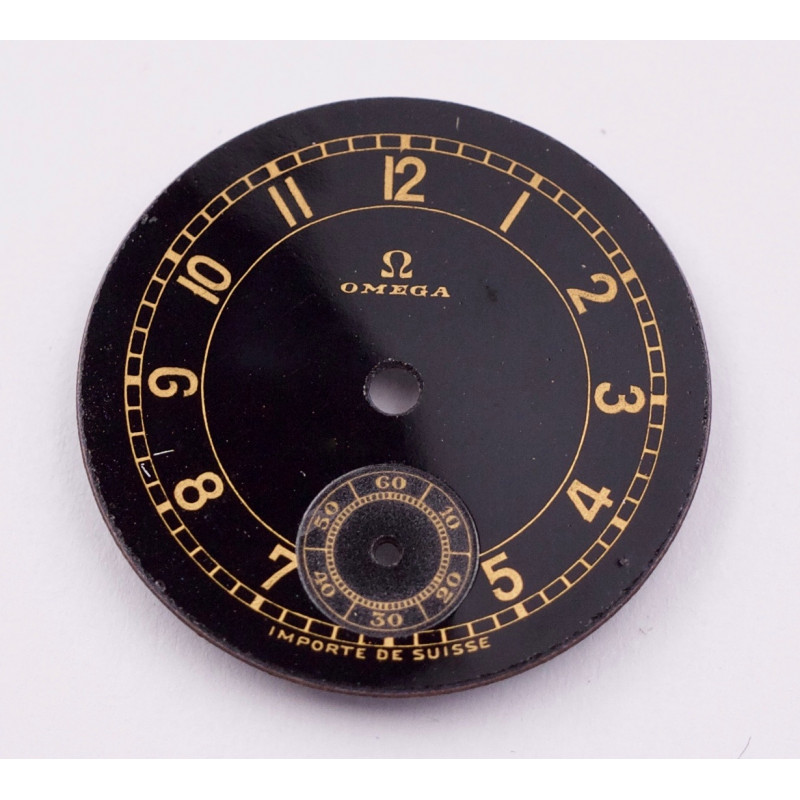 Omega Seamaster Co-Axial chronometer dial