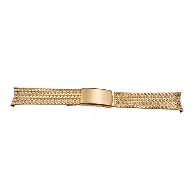 Golden strap with steel buckle 20 mm