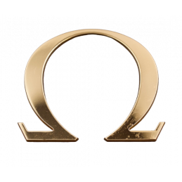 Omega logo to stick