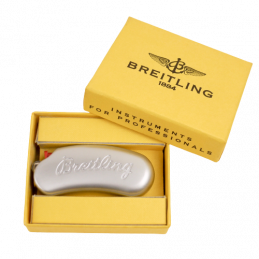 Breitling brushed steel...