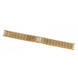 Eterna bracelet acier / doré