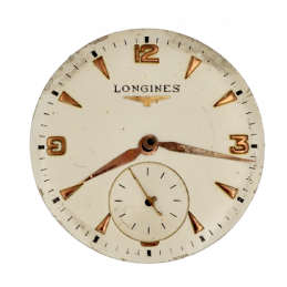 Longines dial with hands