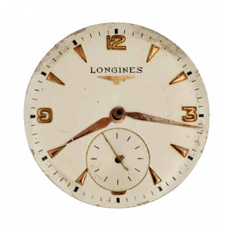 Longines dial with hands