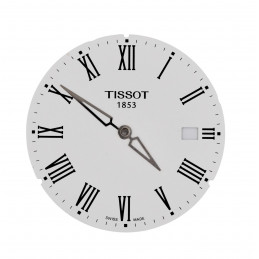 Tissot 1853 dial with hands