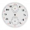 Pocket chronograph Moeris dial