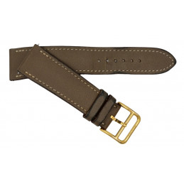Hermes leather strap with...