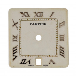 Cartier Santos galbée dial...