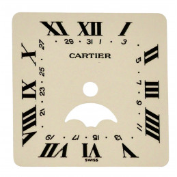 Cadran Cartier Santos phase...