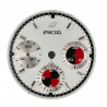 ENICAR chronograph dial