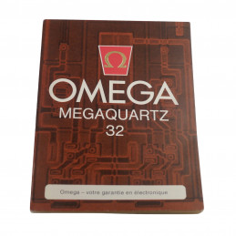 Omega Megaquartz 32 livret...