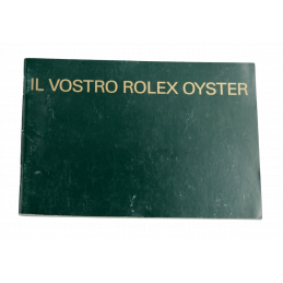 Rolex booklet italian 2003