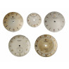 Lot of used Universal Geneve dials