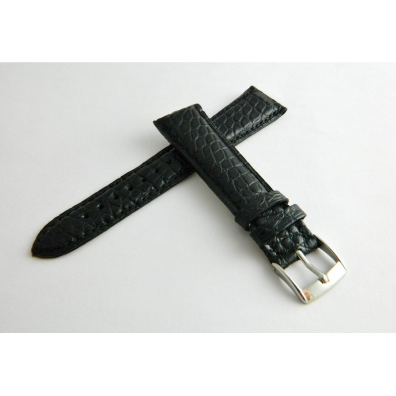 Bracelet crocodile noir CHOPARD 20mm