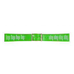 Lip green vinyl strap 19mm