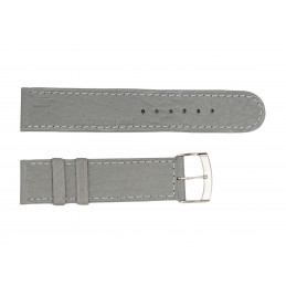 Lip grey leather strap 20mm
