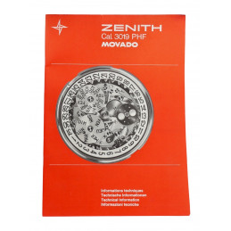 Zenith cal 3019 PHF Movado...