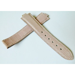 Bracelet lézard rose pale FRED 19mm
