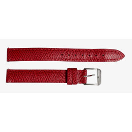 POIRAY leather strap with...