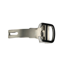 CARTIER 16 mm steel folding...