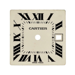 Cartier Tank Francaise dial