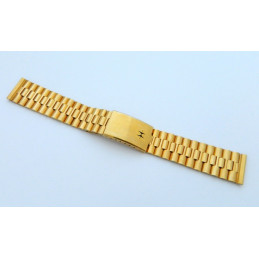 Bracelet plaqué or HAMILTON 18mm