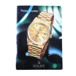 Rolex Oyster booklet 130.01...