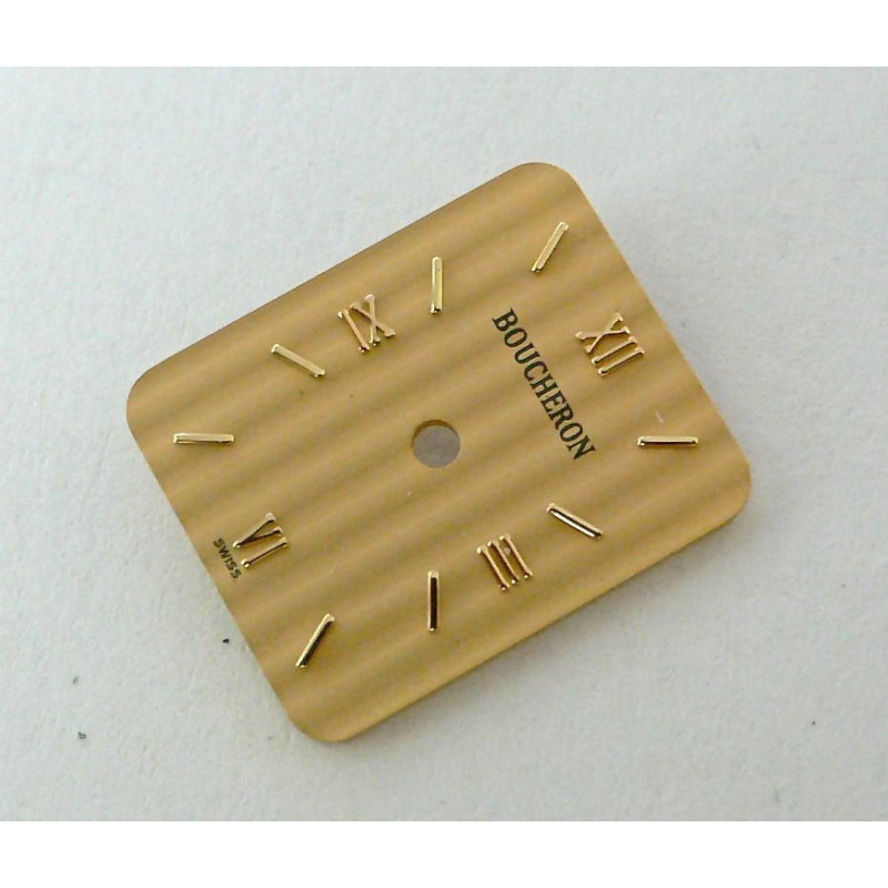cadran Boucheron REFLET champagne rectangulaire - 13,23x16,08mm cadran Boucheron REFLET champagne rectangulaire - 13,23x16,08mm