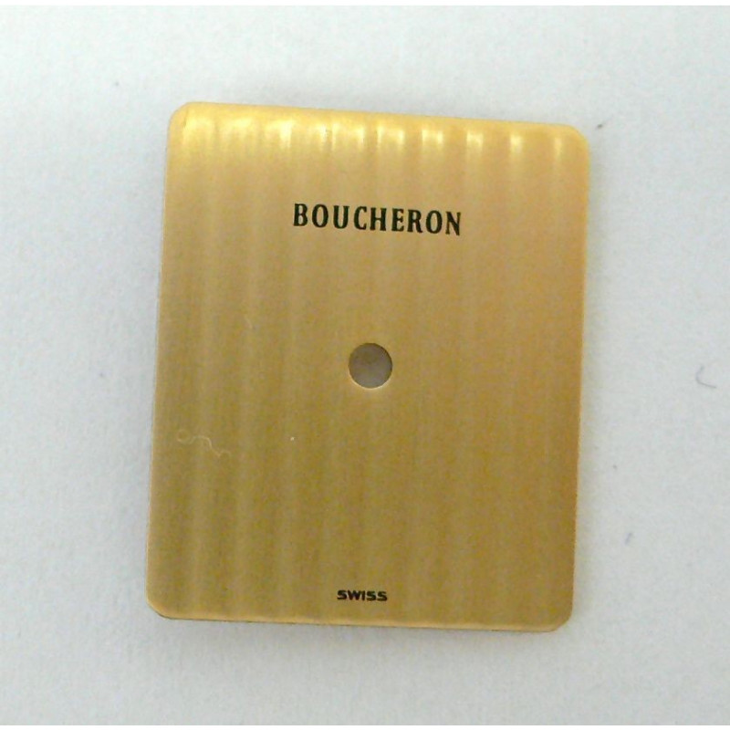 cadran Boucheron REFLET champagne rectangulaire - 15,26x18mm cadran Boucheron REFLET champagne rectangulaire - 15,26x18mm