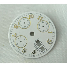 Cadran chronographe Valjoux 7750 - diamètre 28,5 mm