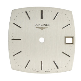 Cadran Longines argenté -...