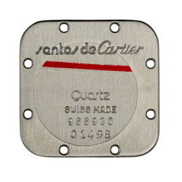 Cartier Santos Galbée acier...