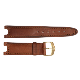 TAG HEUER 19 mm leather strap