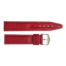 TAG HEUER 19 mm leather strap