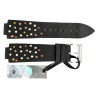 Baume & Mercier fabric and Swarovski crystals strap